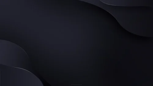 Elegant Design Background for Slides Black Silver Curves