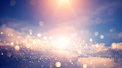 Bokeh Lights Background For PowerPoint With a Golden Sunburst Bokeh Lights Background For PowerPoint With a Golden Sunburst