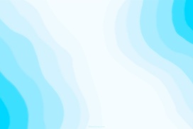 Blue Wavy Background For Google Slides With Cyan Side Curtains