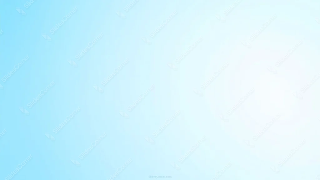 Light Blue Gradient Background For PowerPoint With a Soft Pastel Glow
