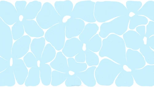 Light Blue Abstract Border Background For Slides With Bold Daisies Light Blue Abstract Border Background For Slides With Bold Daisies