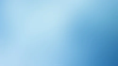 Light Blue Sky Background For PowerPoint With A Gentle Glow