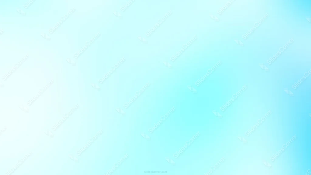 Light Blue Slide Background with a Soft Cyan Gradient
