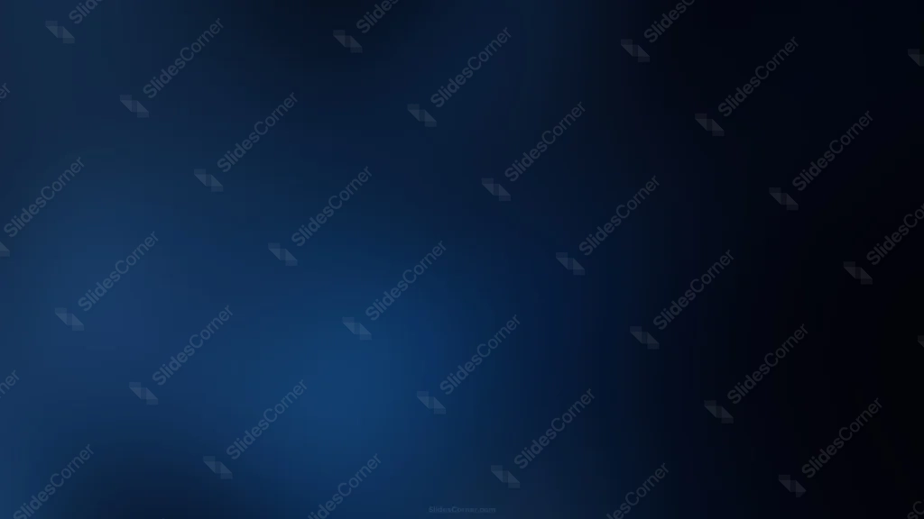 Midnight Blue Sky Background For PowerPoint With A Quiet Glow
