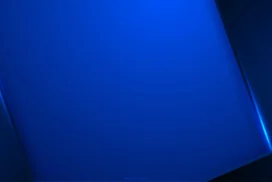 Modern PPT Background Design With Dark Blue Neon Light