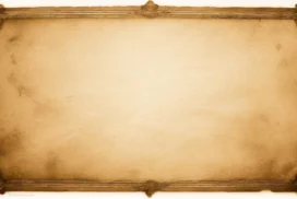 Old Paper Frame Background For Slides With A Continuous Border