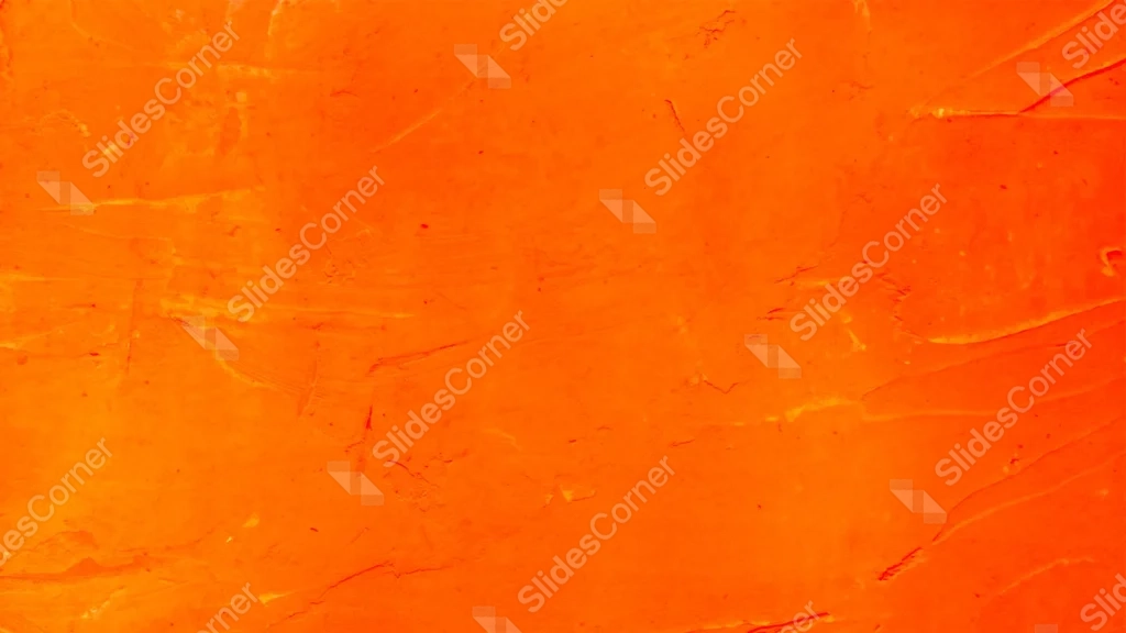 Orange Plain Background For PowerPoint And Google Slides