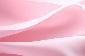 Pink Silk Background For PowerPoint With Soft Satin Folds