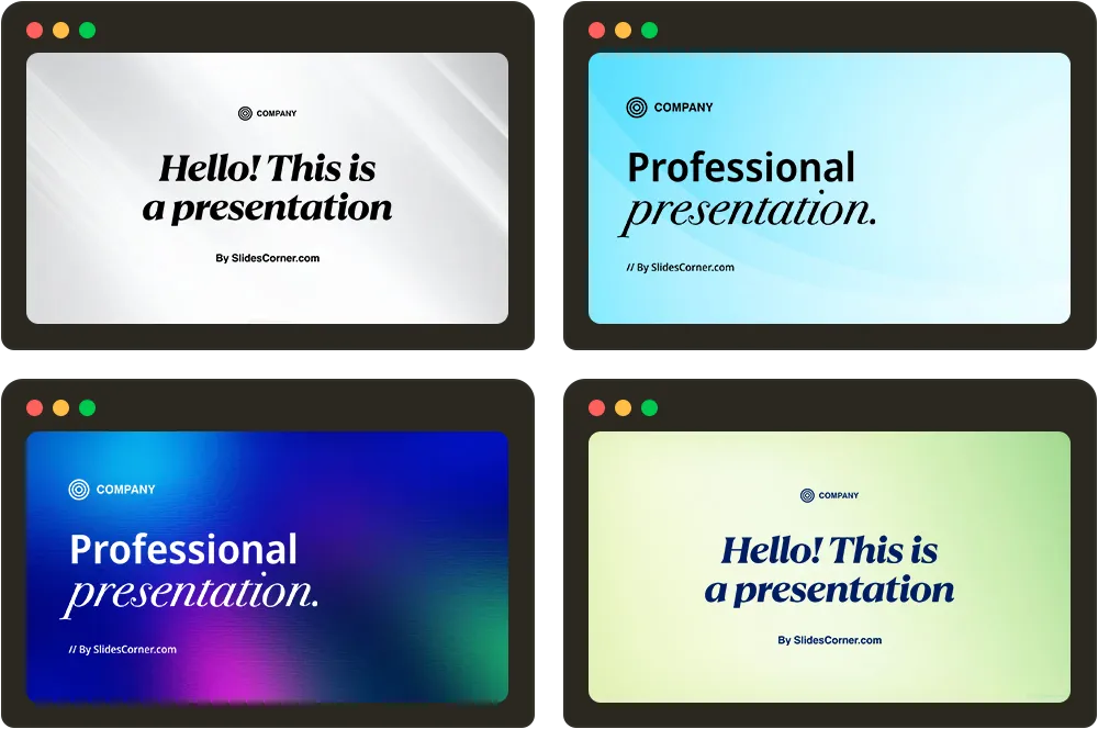 SlidesCorner - Free backgrounds for PowerPoint and Google Slides