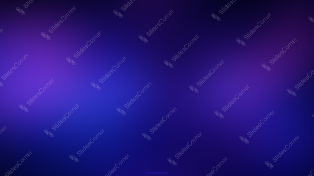 Purple Night Sky Background For PowerPoint With Twin Glows
