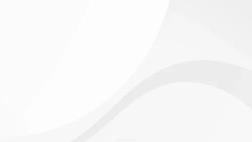 Simple PPT Design Background White with Gray Flowing Curve