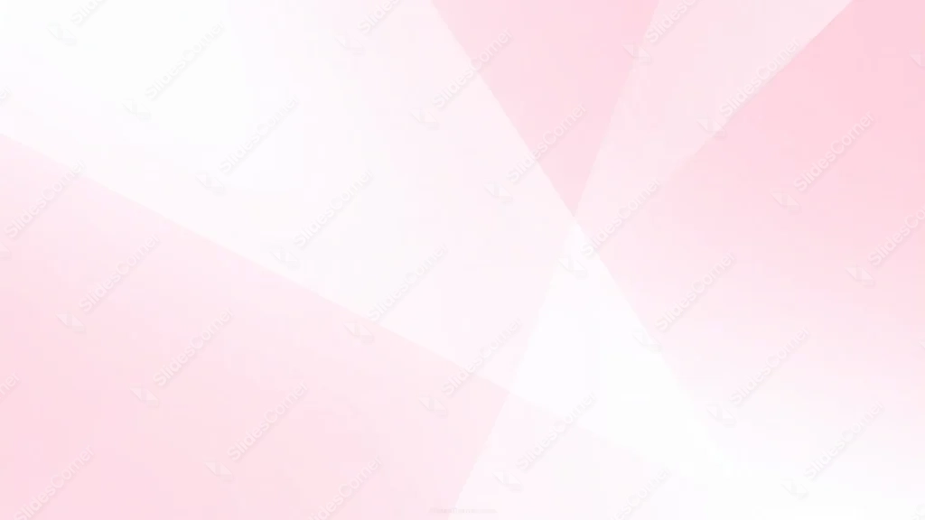 Simple Pink Background For PowerPoint With Crossing Triangles