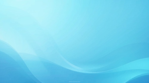 Soft Blue PPT Background with Painterly Flowing Waves Soft Blue PPT Background with Painterly Flowing Waves