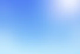 Soft Blue Sky Background For PowerPoint With A Royal Blue Band