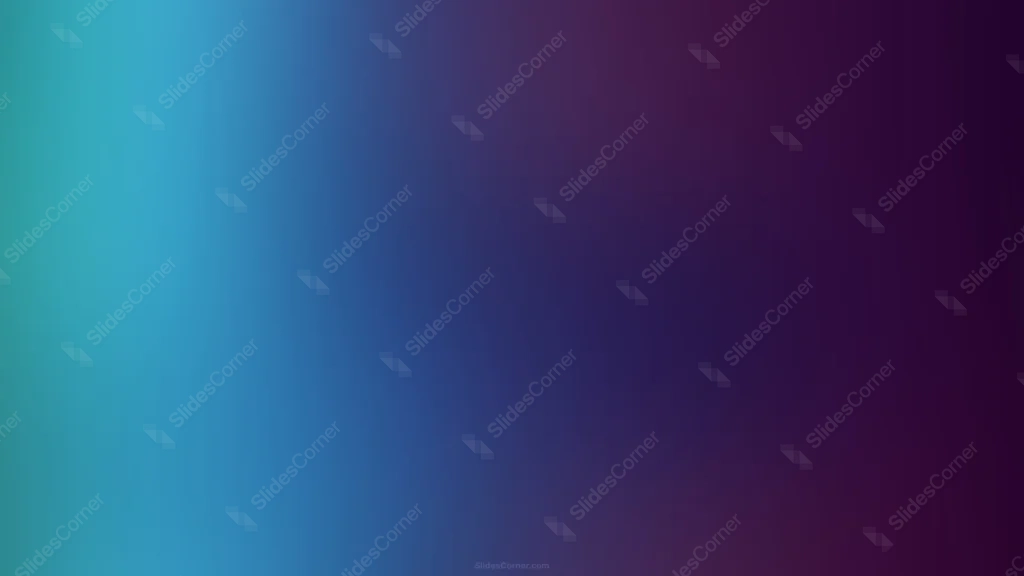 Teal Purple Gradient Background For PowerPoint With A Horizontal Fade