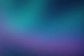 Aurora Night Sky Background For Google Slides With Teal To Purple
