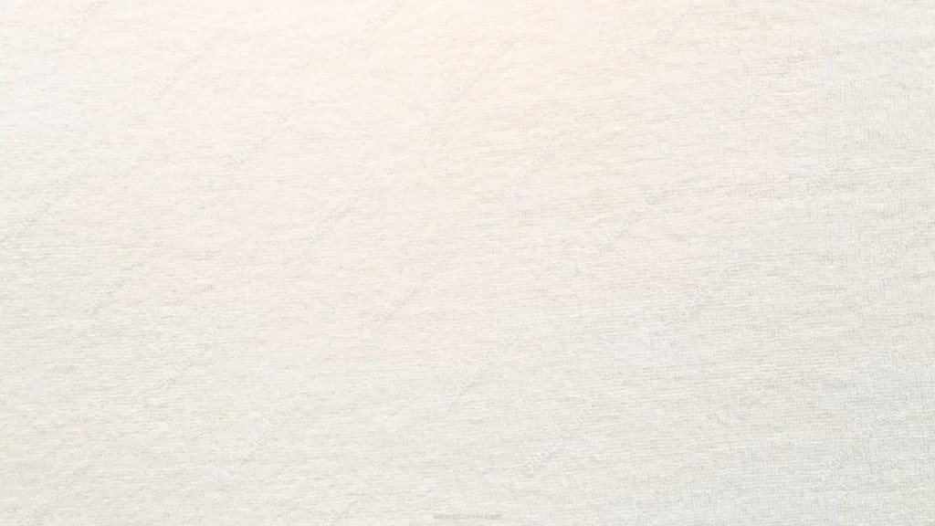 Textured PPT Background Soft Cream Cotton Fabric Weave