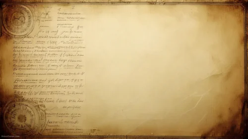 Vintage History Background For PowerPoint With A Handwritten Manuscript Vintage History Background For PowerPoint With A Handwritten Manuscript