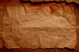 Vintage History Background For PPT With A Torn Parchment Sheet