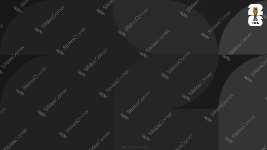 World Cup 2026 Background in Dark Charcoal Tonal Curves World Cup 2026 Background in Dark Charcoal Tonal Curves
