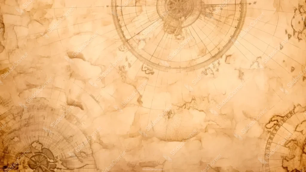 World History Presentation Background with Antique Map World History Presentation Background with Antique Map