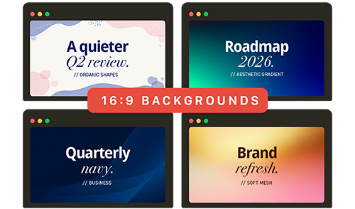 PowerPoint and Google Slides Backgrounds