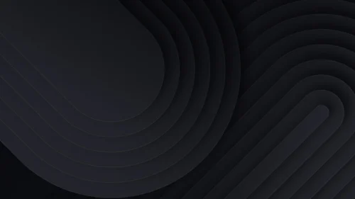 Dark Abstract Background For PowerPoint With Curved Rings Dark Abstract Background For PowerPoint With Curved Rings