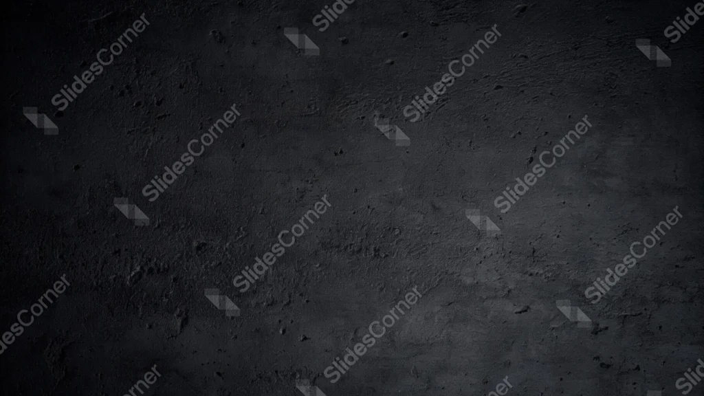 Black Stone Background For Google Slides With Concrete Texture