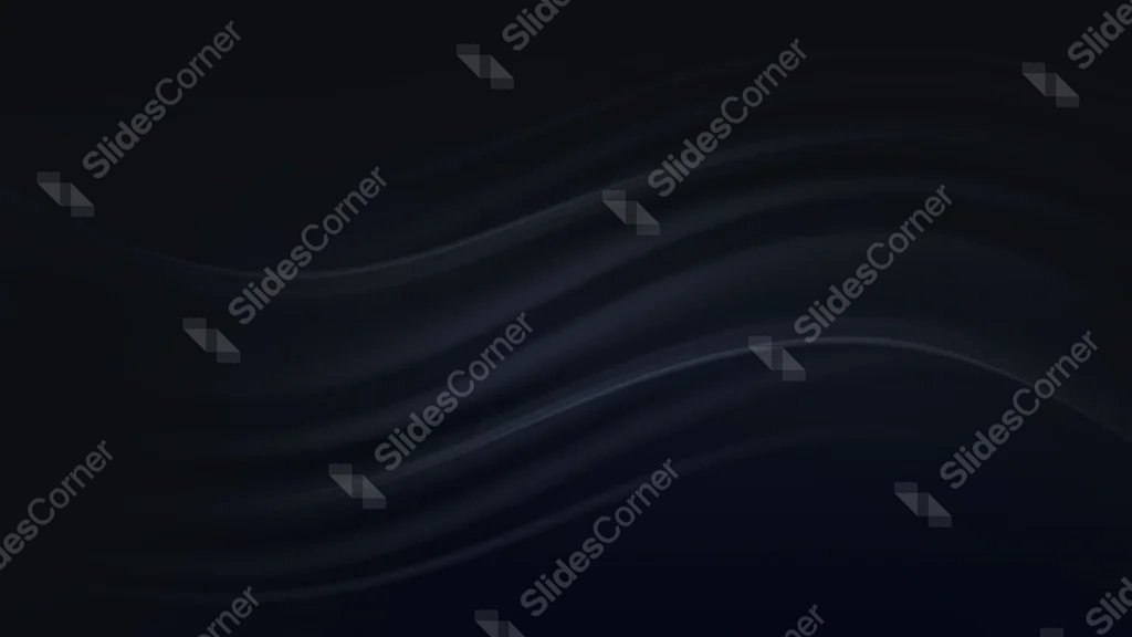 Black Background For PowerPoint With Faint Elegant Silk Waves Black Background For PowerPoint With Faint Elegant Silk Waves