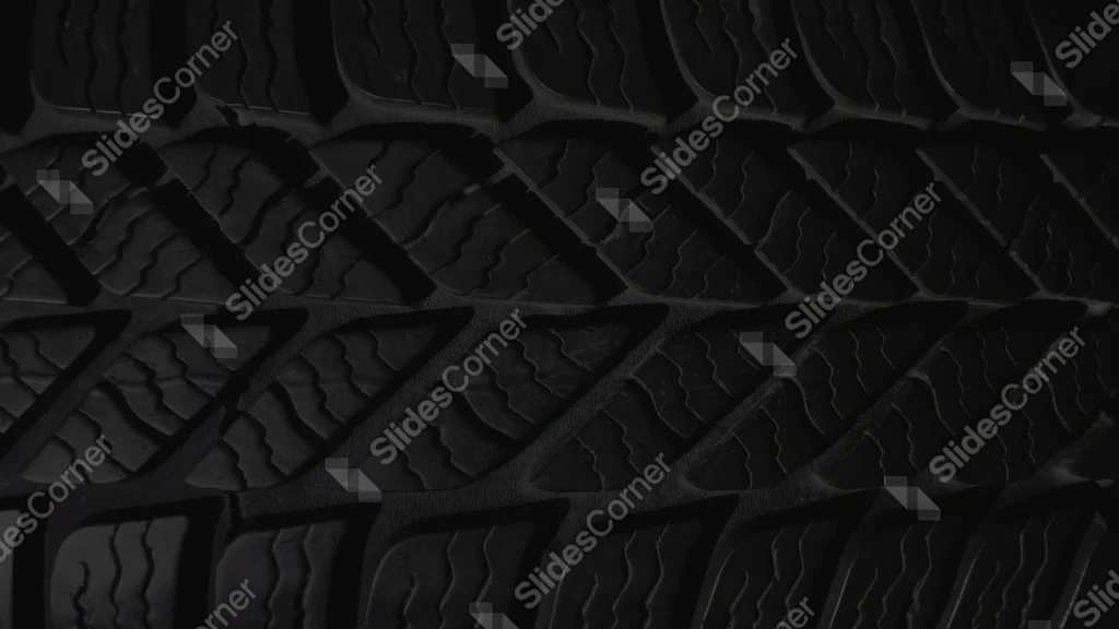 Black Tire Texture Background For PowerPoint With Chevron Tread Black Tire Texture Background For PowerPoint With Chevron Tread