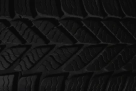 Black Tire Texture Background For PowerPoint With Chevron Tread