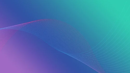 Blue Green Background For PowerPoint With Wave Frequency Lines Blue Green Background For PowerPoint With Wave Frequency Lines