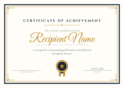 Free Printable Certificates