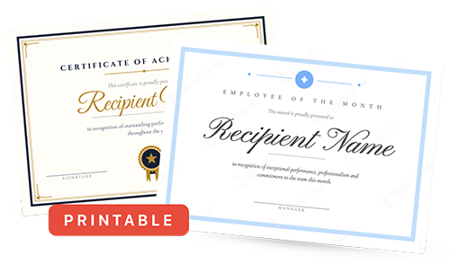 Certificate Templates
