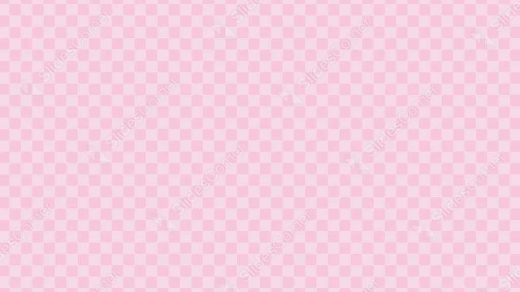 Cute Pink Background For Google Slides With Checkerboard Squares