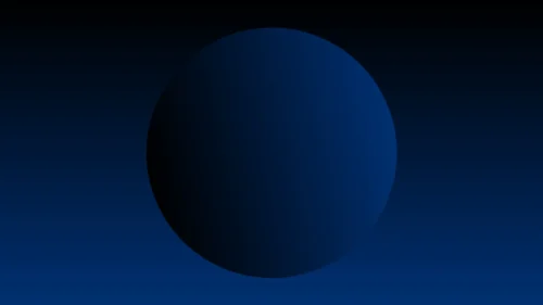 Dark Blue 3D Sphere Background For Google Slides With A Glowing Orb Dark Blue 3D Sphere Background For Google Slides With A Glowing Orb