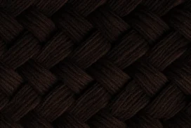 Brown Texture Background For PowerPoint With Woven Cord