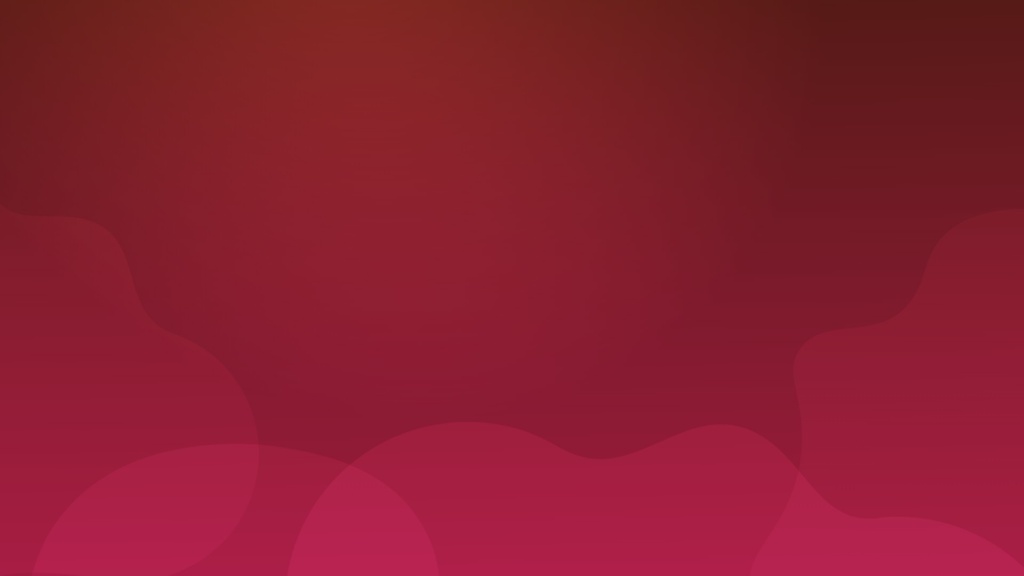 Dark Red Gradient Background For Google Slides With Layered Maroon Shapes