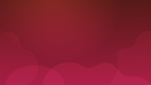Dark Red Gradient Background For Google Slides With Layered Maroon Shapes