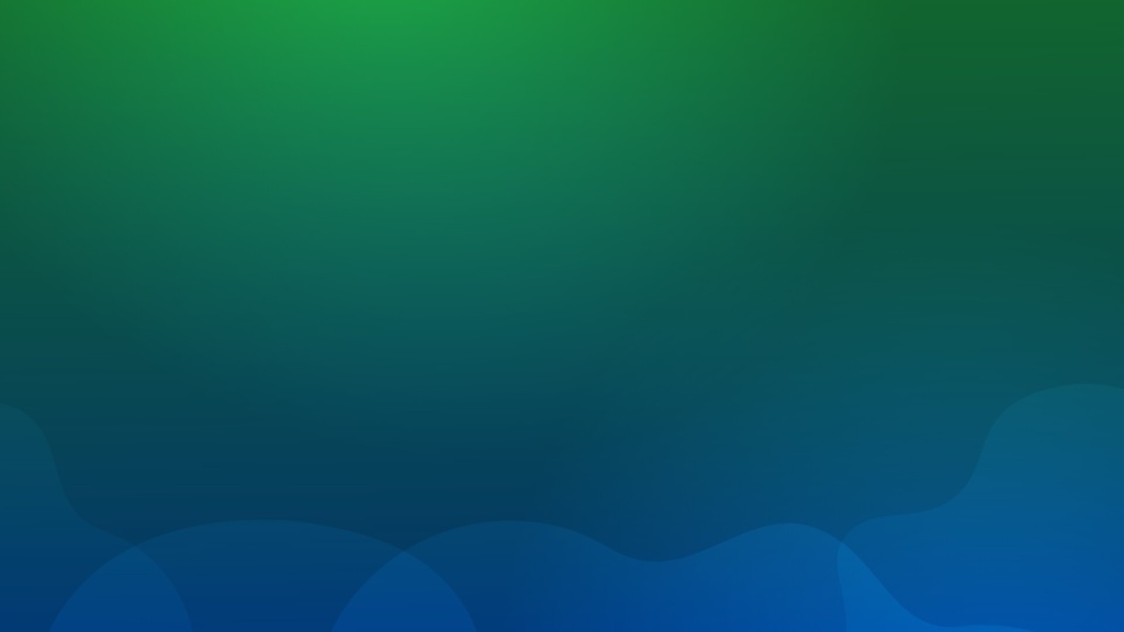 Emerald Green Gradient Background For PowerPoint With Layered Blue Shapes Emerald Green Gradient Background For PowerPoint With Layered Blue Shapes
