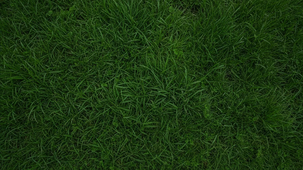 Green Grass Background For PowerPoint With Clover Texture Green Grass Background For PowerPoint With Clover Texture