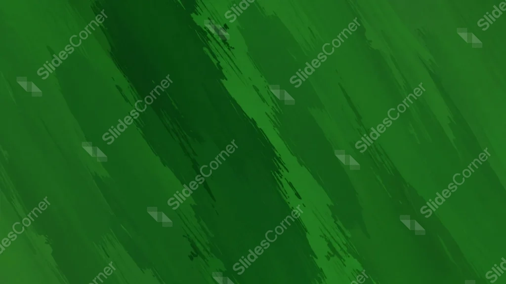 Green Paint Background For PowerPoint With Brush Strokes Green Paint Background For PowerPoint With Brush Strokes