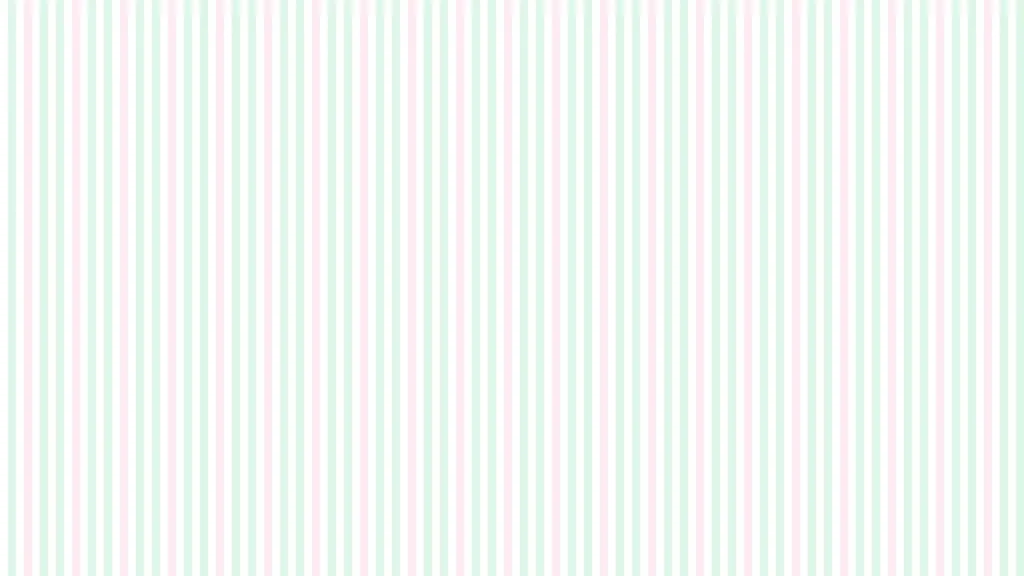 Green Striped Background For PowerPoint With Even Vertical Bands
