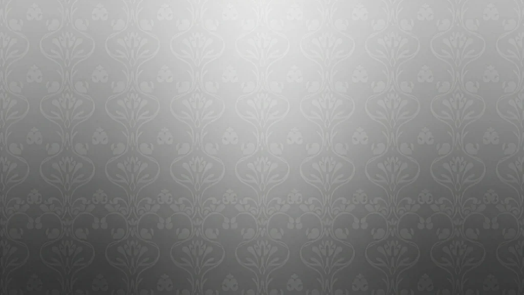 Grey Damask Background For PowerPoint With Floral Motif Grey Damask Background For PowerPoint With Floral Motif