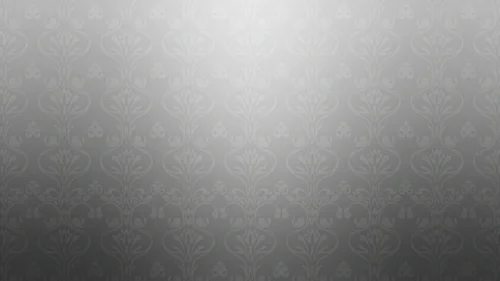 Grey Damask Background For PowerPoint With Floral Motif Grey Damask Background For PowerPoint With Floral Motif