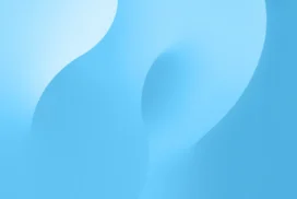 Light Blue Background For PowerPoint With Layered Curved Shapes