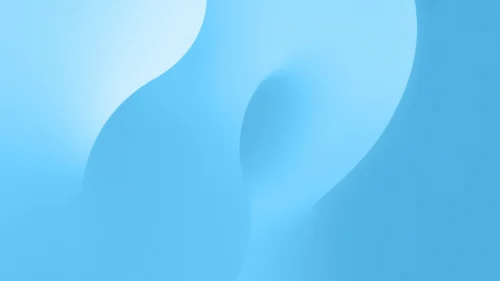Light Blue Background For PowerPoint With Layered Curved Shapes Light Blue Background For PowerPoint With Layered Curved Shapes
