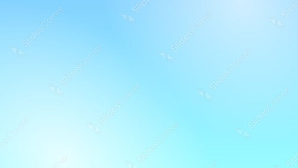 Light Blue PowerPoint Background With A Soft Radial Gradient