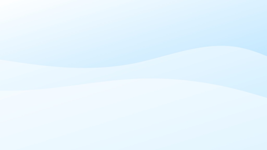 Light Blue Background For PowerPoint With Soft Layered Waves