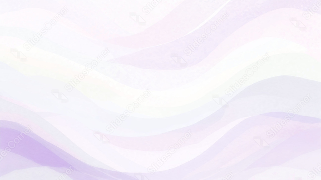 Light Purple PPT Background With Grainy Multicolor Wave Layers